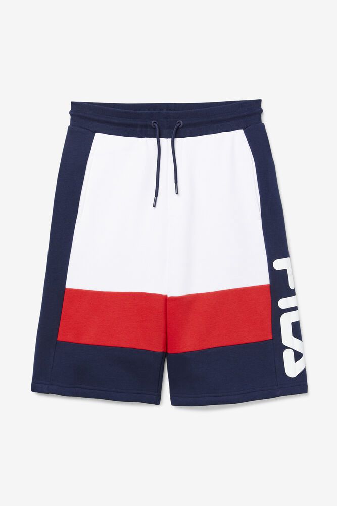 Fila Ansel Shorts Navy/White/Red - Mens - 37529FMLS